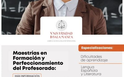 Inicio de Inscripciones Máster en Formación y Perfeccionamiento del Profesorado USAL