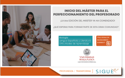 Iniciamos las actividades académicas del Máster Universitario con la USAL