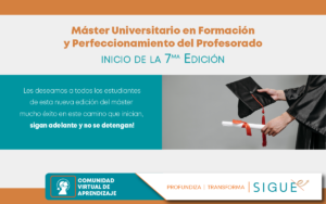 Inicio de la séptima edición del Máster Universitario en Formación y Perfeccionamiento del Profesorado de la Universidad de Salamanca