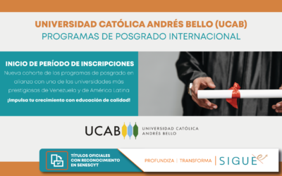 UCAB | INSCRIPCIONES ABIERTAS