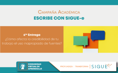 Campaña Académica | ESCRIBE CON SIGUE-e
