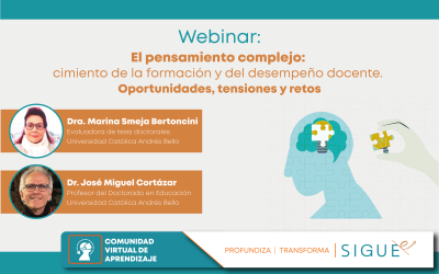 Seminarios Virtuales 2024 | «El pensamiento complejo. Oportunidades, tensiones y retos»