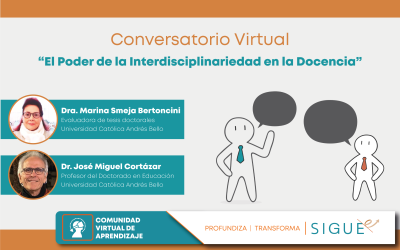 EVENTO | Conversatorio “El Poder de la Interdisciplinariedad en la Docencia”