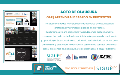EVENTO | CLAUSURA CURSO ABP