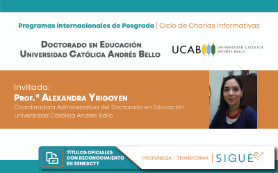 Charla Informativa | Doctorado en Educación